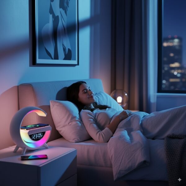 PARLANTE G CON RELOG Y CARGA INALAMBRICA